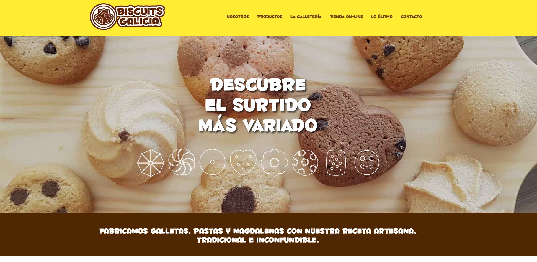 Tienda online biscuits galicia