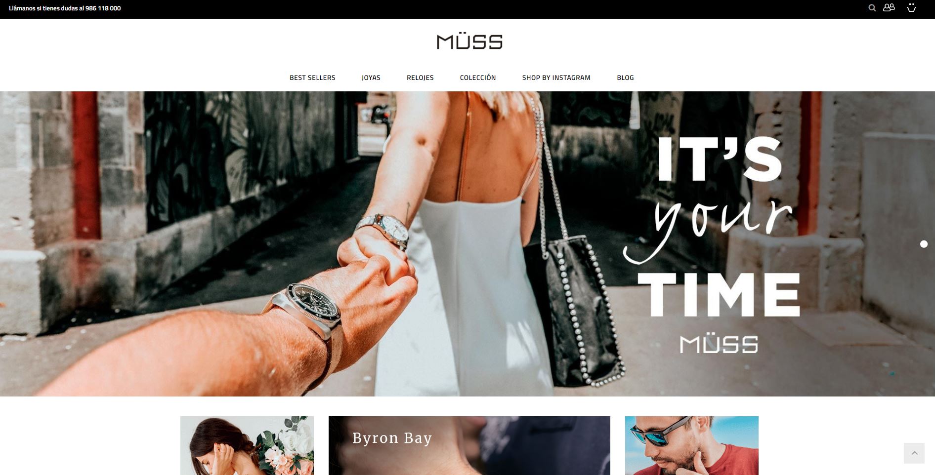 Tienda en prestashop para muss