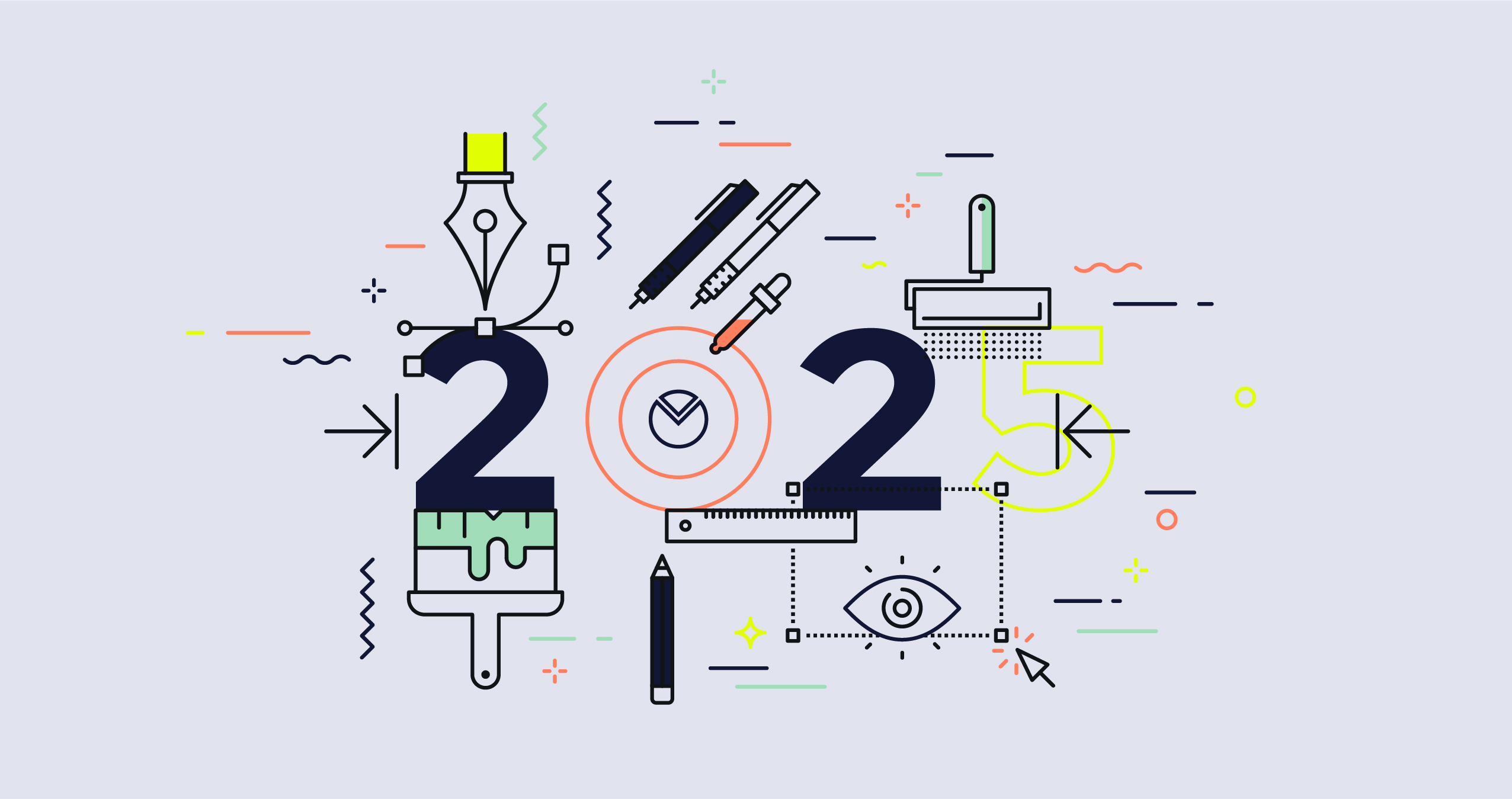 Tendencias diseño gráfico 2025