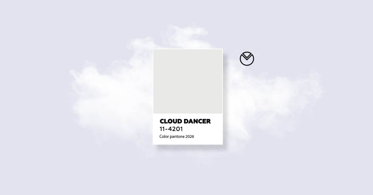Color Pantone 2026: PANTONE 11-4201 Cloud Dancer