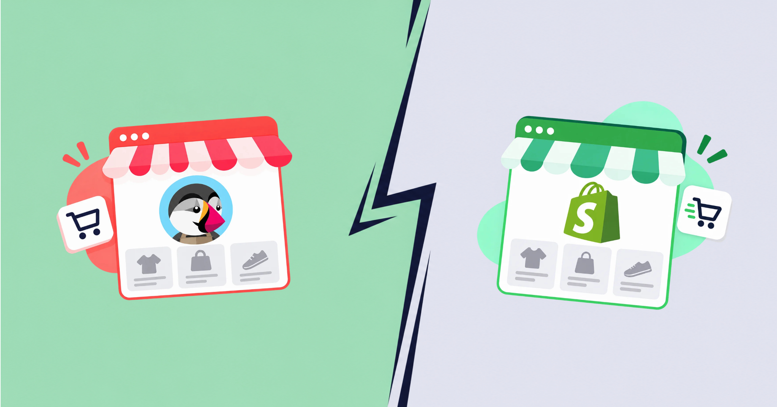 PrestaShop vs Shopify PrestaShop vs Shopify